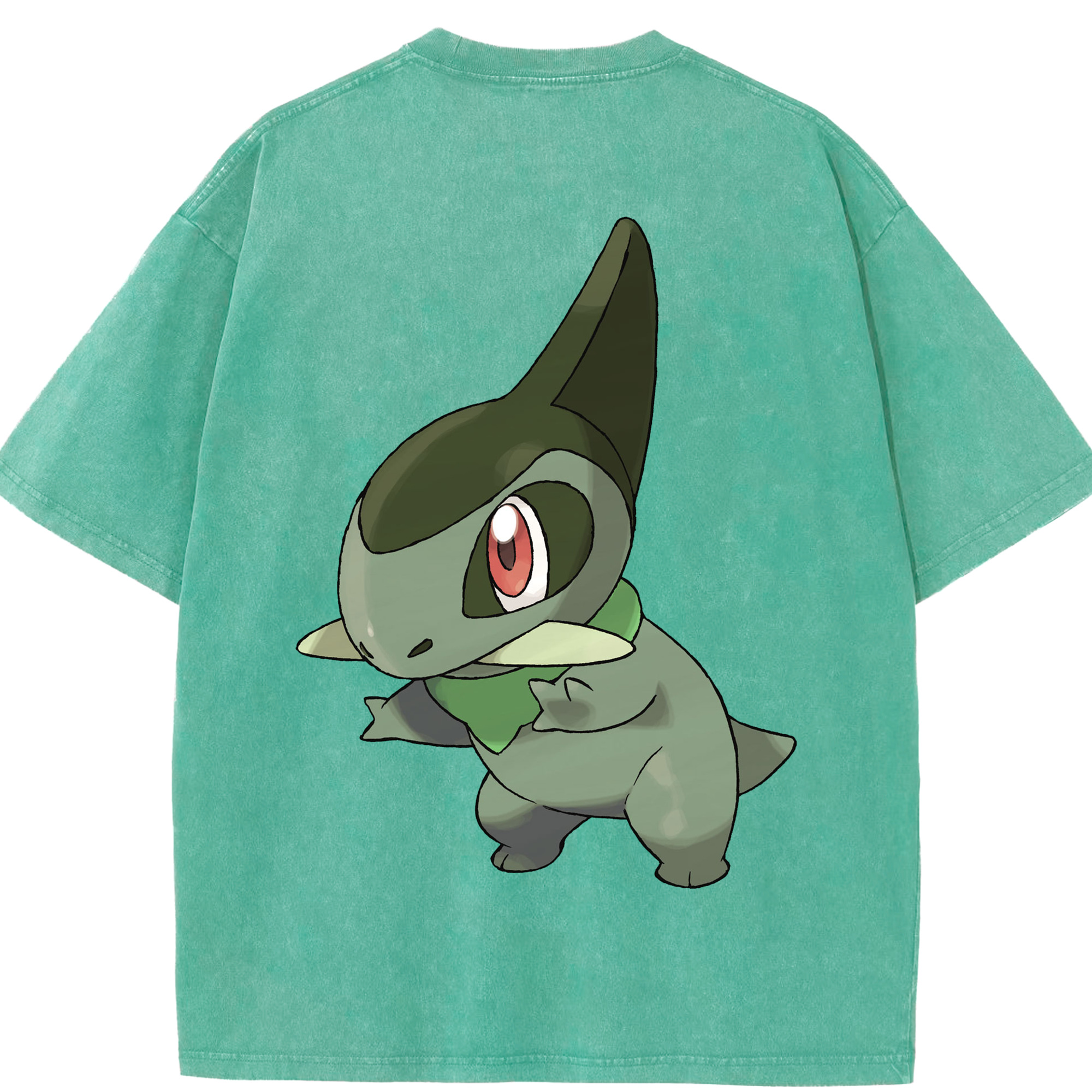 （画像用） ポケットモンスター Pokémon 綿100% ヴィンテージ風 半袖Tシャツ（背面プリント）
